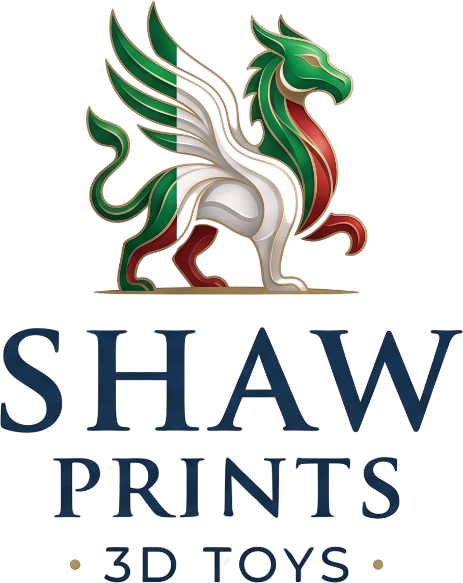 Shaw Prints 3D Logo